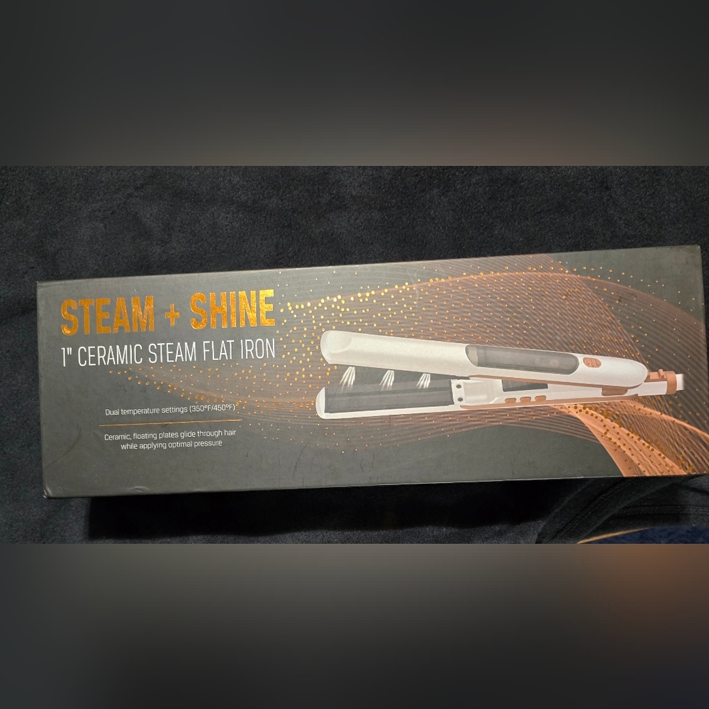 Steam & Shine Flat Iron